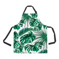 thumbnail image 1 of EREHome Tropical Palm Leaves Adjustable Bib Kitchen Apron with Pockets for Women Men, 1 of 2