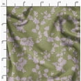 thumbnail image 6 of Soimoi Japan Crepe Satin Green Fabric By the Yard - 54 Inch Wide - Florals, Leaves Print Fabric - Elegant & Beautiful Patterns for Fashion and Home Decor Printed Fabric, 6 of 6