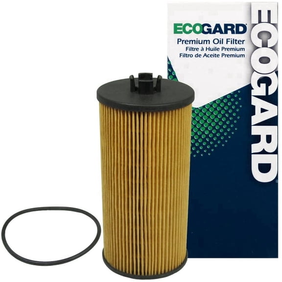 ECOGARD X5526 Cartridge Engine Oil Filter for Conventional Oil - Premium Replacement | Fits 2003-2007 Ford F-350 Super Duty, F-250 Super Duty, F-550 Super Duty, F-450 Super Duty 6.0L
