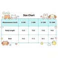 thumbnail image 6 of Yibosean Baby Girls' Peach Dress Romper 2-Pc Set with Headband, 0-18 Months, 6 of 6
