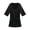 Black, variant on ZQUUVOU Men's Cotton Short Robes Lightweight Short Sleeve Sleepshirt Plus Size Bathrobes with Tie Belt Silk Pajamas Black