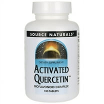 Source Naturals Activated Quercetin Bioflavonoid Complex for Seasonal and Immune Support, 100 Tablets