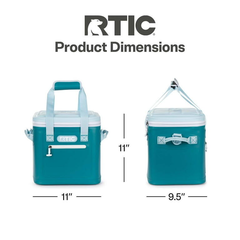RTIC 12-Can Soft Pack Cooler with Waterproof Zipper & Tear