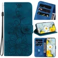 thumbnail image 1 of Stand Flip Wallet Case for Xiaomi Poco M6 PRO 5G 4G M4 Pro M3 Pro m2 Pro Leather Protect Cover Blue Poco M2 PRO, 1 of 6