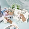 thumbnail image 2 of Set de 36 llaveros de ángel para obsequios (al por mayor). Llaveros de ángel con lazos, alas, bolsas de organza, etiquetas de agradecimiento y cinta rosa., 2 of 6
