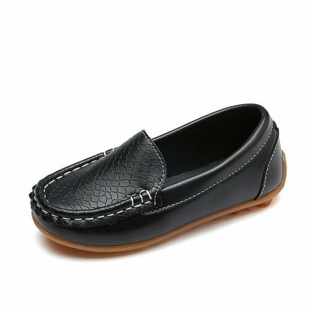 

zuwimk Shoes For Girls Baby Loafers Boys Girls Shoes Soft Sole Tassels Moccasins Anti-Slip Crib Shoes Black