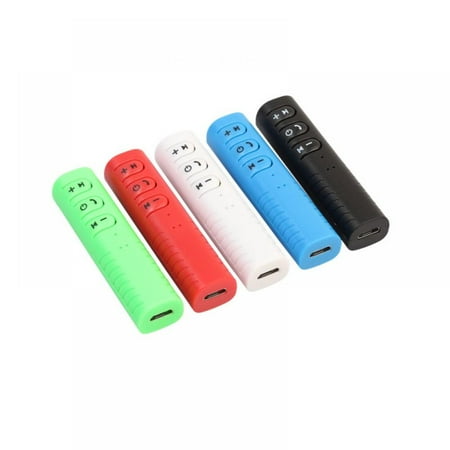 

Wireless 3.5mm Car Bluetooth Mini Receptor Receiver Audio Speaker Adapter AUX