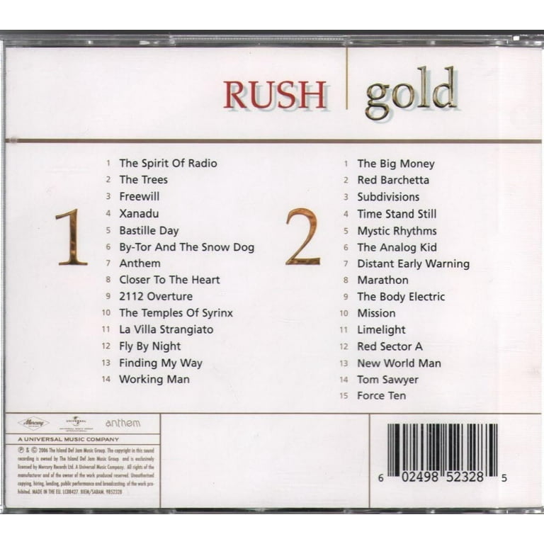 Rush - Gold - Music & Performance - CD - Walmart.com