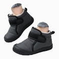 thumbnail image 3 of NOLDARES Boys Girls Snow Boots Winter Waterproof Resistant Cold Weather Outdoor Shoes (Toddler/Little Kid),Y134-Grey, 3 of 7