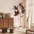 thumbnail image 3 of Árbol Falso Realista con Maceta Negra – Planta Decorativa Grande – Hogar y Oficina – Regalo de Casa Nueva, 3 of 6