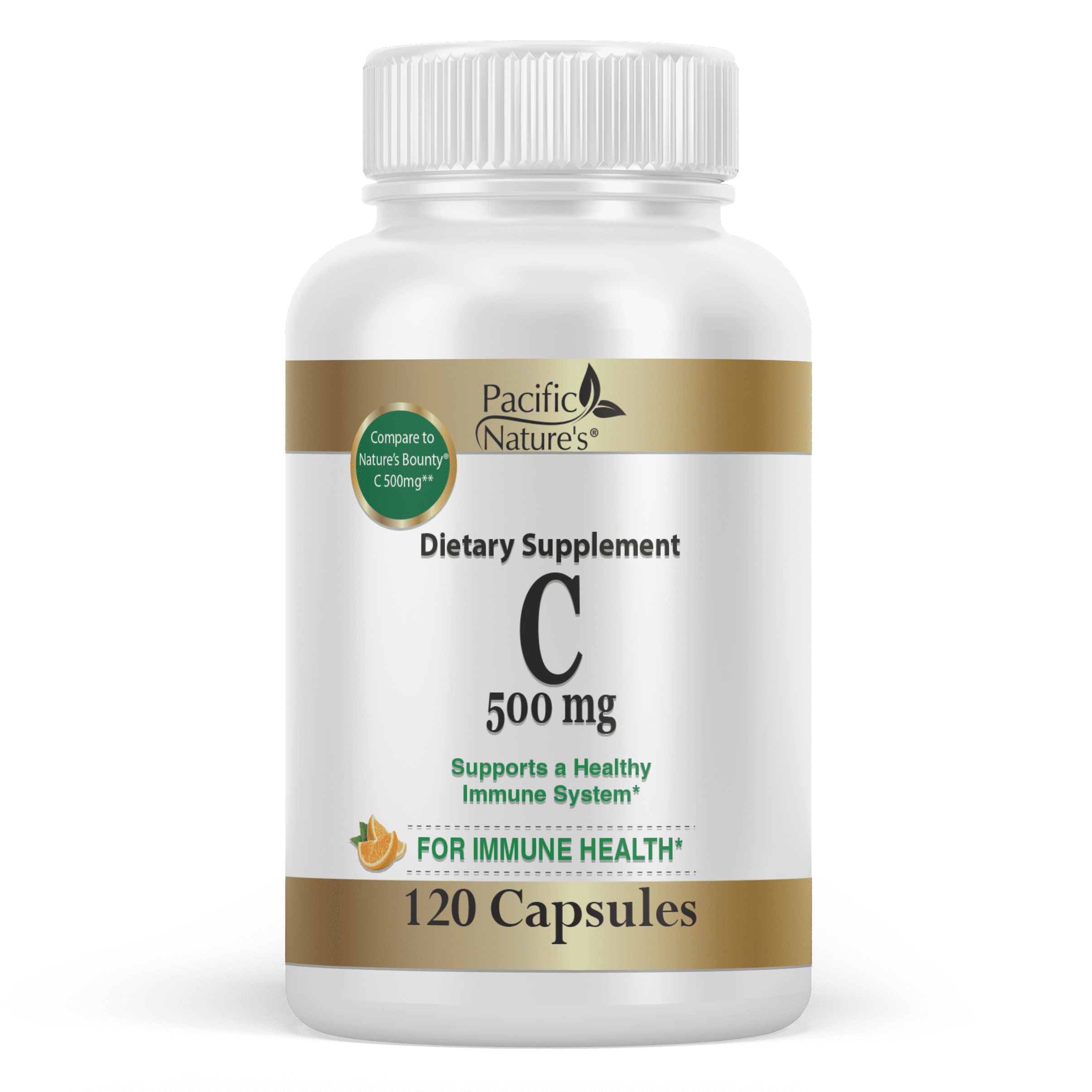 Pacific Nature's Vitamin C 500 mg 120ct