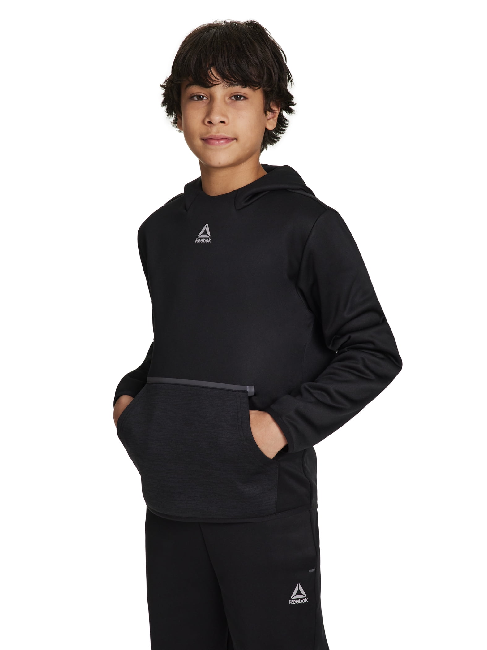 Reebok Boy's Athletic Cool Down Fleece Hoodie, Sizes 4-18