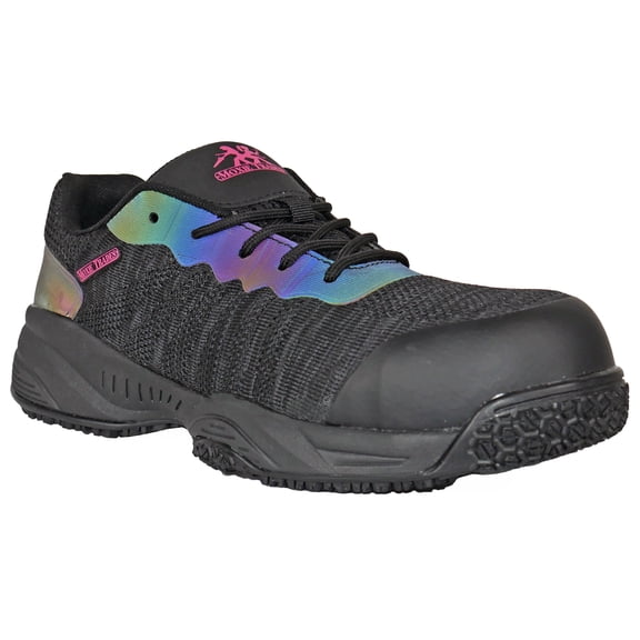 Moxie Women’s Composite Toe Athletic Work Shoe Slip Resistant EH Lexi Black