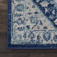 thumbnail image 6 of Nourison Tranquil Persian Indoor Rug Ivory Navy 2' x 4', 6 of 8
