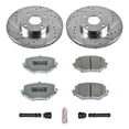 thumbnail image 3 of PowerStop Front Z26 Street Warrior Carbon-Fiber Ceramic Brake Pad and Drilled and Slotted Rotor Kit Fits: MAZDA Select Models K793-26, 3 of 9