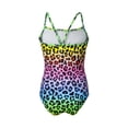 thumbnail image 5 of Tankini Swimsuits Colorful Floral Print Piece Sun Comfortable Fit Girl Summer Outfits,Multicolour,4-5 Years, 5 of 6