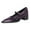 Purple, variant on YDN Womens Chic Block Low Heel Mary Jane Closed Pointed Toe Adjustable Buckled Strap Pumps Daily Party Dress Shoes Size 7 Purple