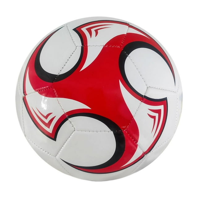 Xingzhi Outdoor Training Football Soccer Ball With Outstanding Elasticity Outstanding Durability Competition White Red size 5