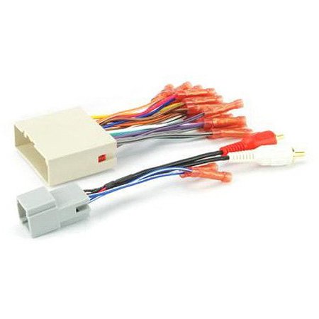 SCOSCHE FDK11BCB- 2003 and up Ford Audiophile Harness with ... scosche radio wiring harness for 2003 up select ford 