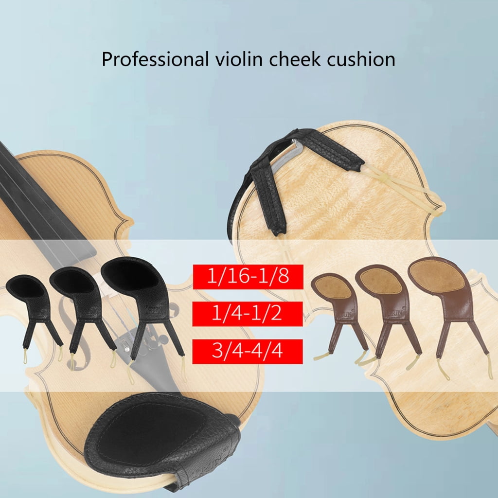 Yokua Violin Chin Shoulder Rest Pad 3/4-4/4, 1/2-1/4, 1/8-1/16 Violin Chin Rest Pad