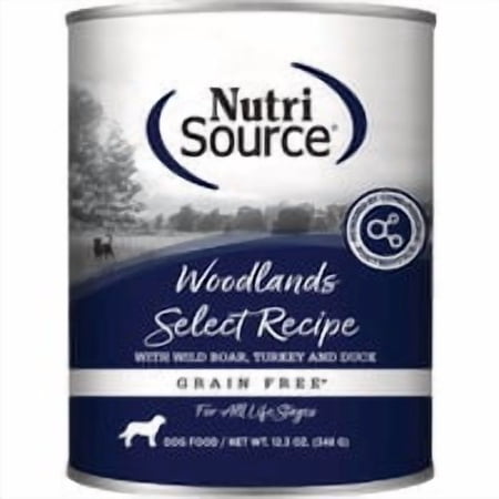 ADMC NutriSource Grain Free Wet Dog Food - Pack of 10