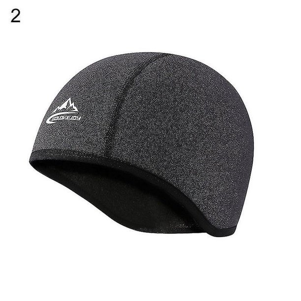Gorro de montar con borde elástico y solapa para la oreja, gorro de lana con estampado reflectante para montar en invierno, gorro a prueba de viento, suministros para exteriores Qinhai
