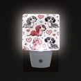 thumbnail image 3 of Dachshund Dogs and Heart Night Light 2 Pack LED Nightlight Plug into Wall Dusk to Dawn Sensor Soft White, 3 of 7