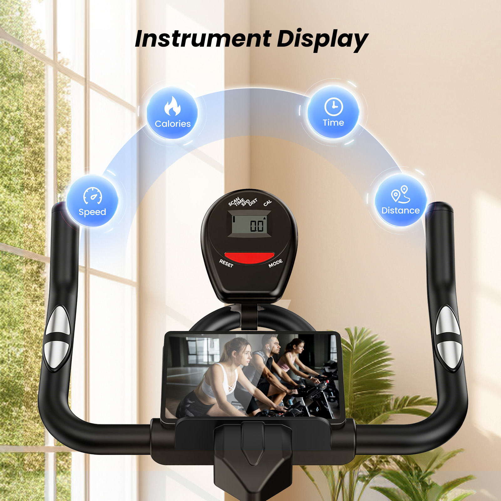 Patbrela Stationary Exercise Bike, 100 Resistance Levels photo 4