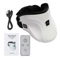 thumbnail image 1 of White Neck Massager Smart Electric Hot Compress Neck Traction Device Neck Curve Restorer Stretcher For Muscle Relieve Vertebra, 1 of 5