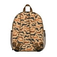 thumbnail image 3 of Lightweight Puppy Bone Print Backpack, Compact Dog Lover Small Bag for Daily Commute and Work, 3 of 6