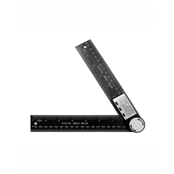 Two in One Digital Display Angle Ruler Multifunction Large Screen Display Plastic Protractor Caliper ,Water-Proof & Dust Resistant