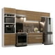 thumbnail image 1 of Cocina Integral Completa Madesa 350cm Glamy 01 - Blanco/Marrón, 1 of 9
