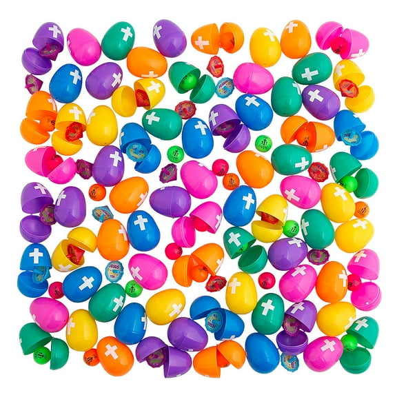 Bulk Filld Cross Eastr Egg Value 1000Pc - Party Supplies - 1000 Pieces