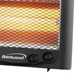 thumbnail image 4 of Brentwood Kool Zone H-Q600BK 600-Watt-Max Portable Quartz Space Heater, Black, H-Q600BK, 4 of 5
