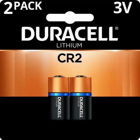 - Duracell 3V High Performance Lithium Battery CR2 2 Pack Long-Lasting
