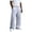 AG07-Light Gray, variant on Men'S Fleece Baggy Sweatpants Wide Leg Barrel Sweat Pants Lightweight Travel Pants Open Bottom Streetwear With Pockets White M