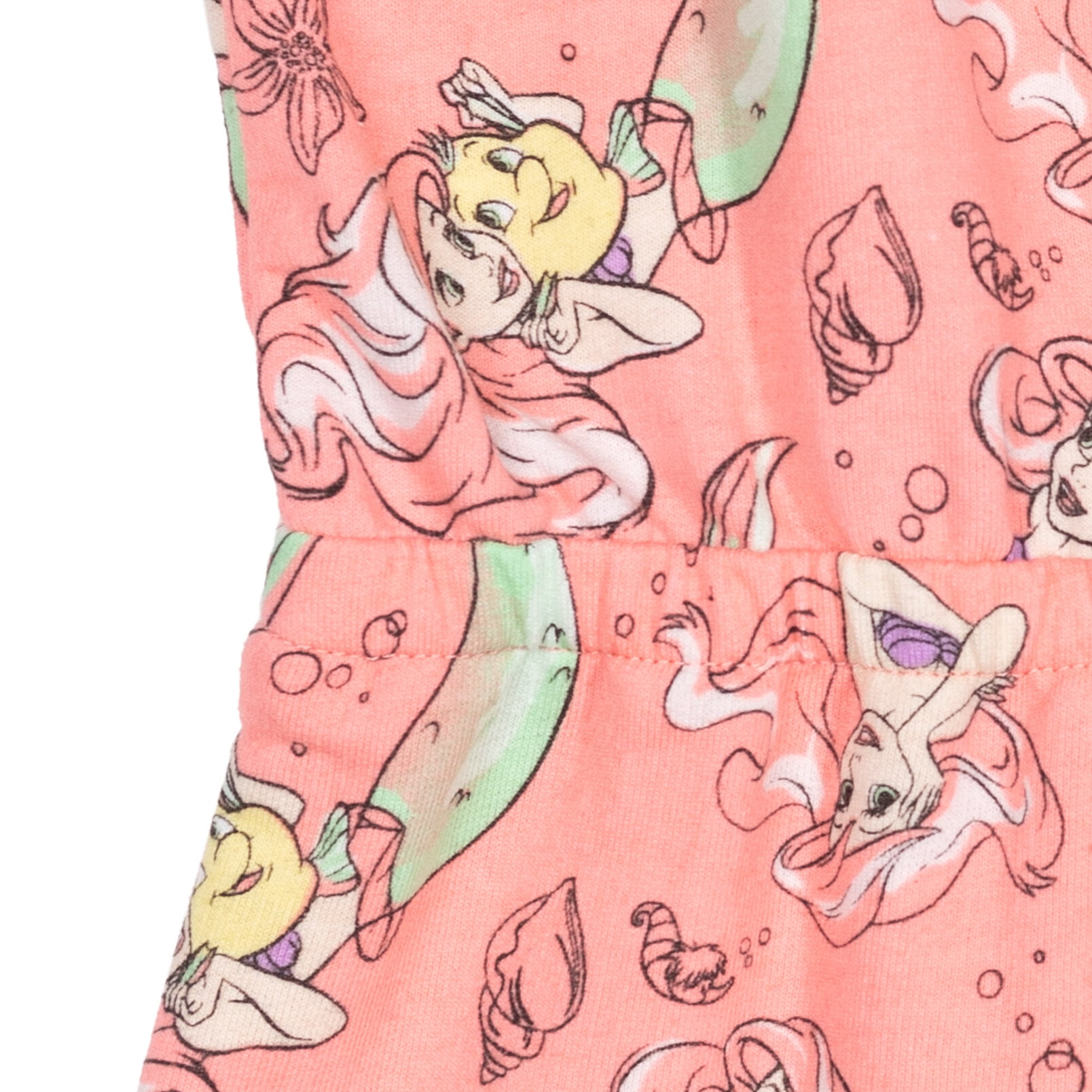 Disney Princess Ariel Infant Baby Girls Sleeveless Romper Infant to Big Kid