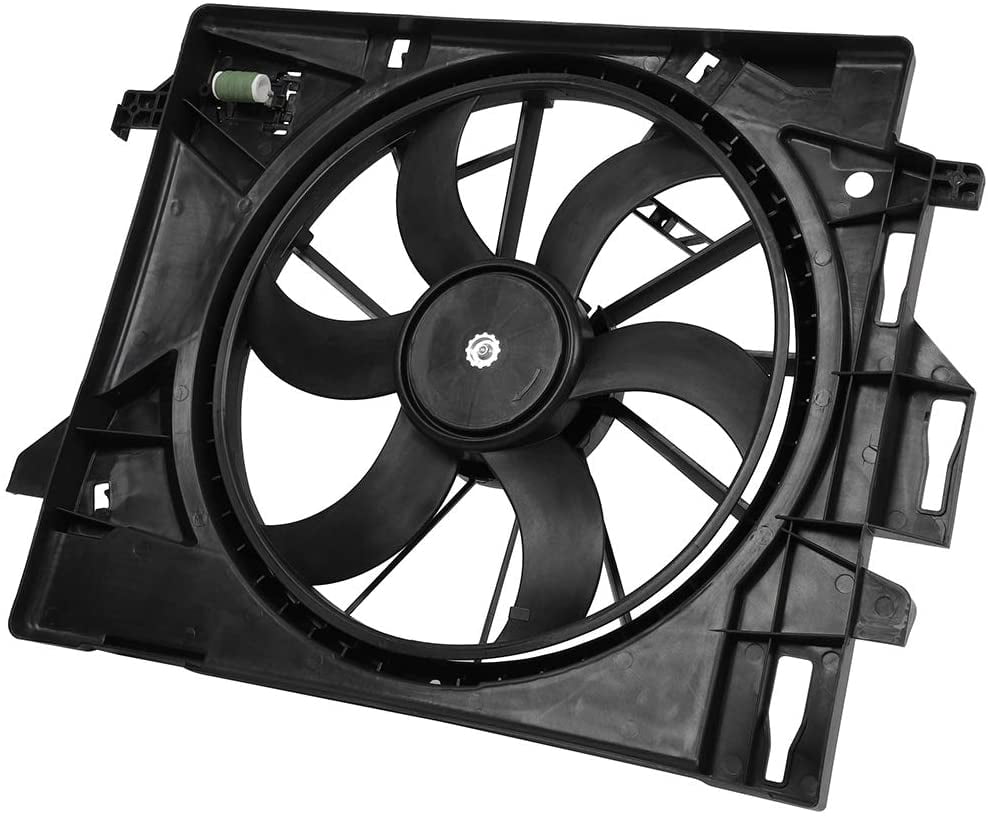 ECCPP Radiator Cooling Fan 621-028 621860 Replacement fit for 2008-2016 for Chrysler Town & Country 2008-2019 for Dodge Grand Caravan