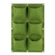 thumbnail image 4 of Wmhnj Macetero vertical de pared con 7 bolsillos para plantar flores en interiores y exteriores, bolsa de cultivo colgante de fieltro., 4 of 9