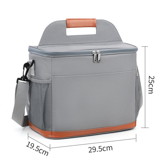 PRIYAL Lunch Bag Insulated Lunch Box Soft Cooler Cooling Tote for Adult Men Women