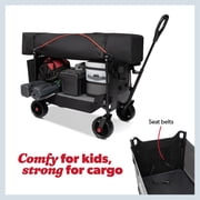 Radio Flyer Flex Hauler Kid & Cargo Wagon, Folding Wagon for Kids 18+ Months