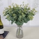 thumbnail image 1 of 20 Piezas de Flores Artificiales para Decoración Del Hogar, Hojas de Eucalipto Verdes, Arreglos Florales para Boda, Festivales, Hojas Verdes, 1 of 7