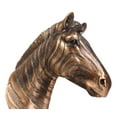 thumbnail image 6 of Ebros Madagascar Safari Zebra Horse Bust Statue In Bronze Electroplated Finish, 6 of 7