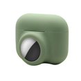 thumbnail image 3 of 2 in 1 Protective Cover Earphone Bag Waterproof Fall-proof Lightweight Anti-lost Locator Portable Protection Shell Headphone Protective Sleeve Light Green, 3 of 9