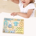 thumbnail image 4 of tablero ocupado,juguetes educativos tempranos pequeños tablero ocupado,Diy Montessori Junta accesorio montessori juguete,preescolar enseñanza regalo de cumpleaños tablero Macarena tablero ocupado, 4 of 8