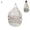 L white, variant on Cotton Rope Woven Hanging Produce Storage Net, Handmade Crochet Fruit & Vegetable Organizer Bag for Kitchen