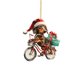 thumbnail image 3 of Colgante 2D De Acrílico Con Forma De Árbol De Navidad Colgante Para El Retrovisor Accesorio Bonito Para Mochila, 3 of 6