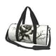 thumbnail image 1 of Easygdp Black And White Rose Bolsa de Viaje, Bolsa de Mano, Bolsa de Gimnasio, Bolsa de Equipaje para Viaje, 1 of 6