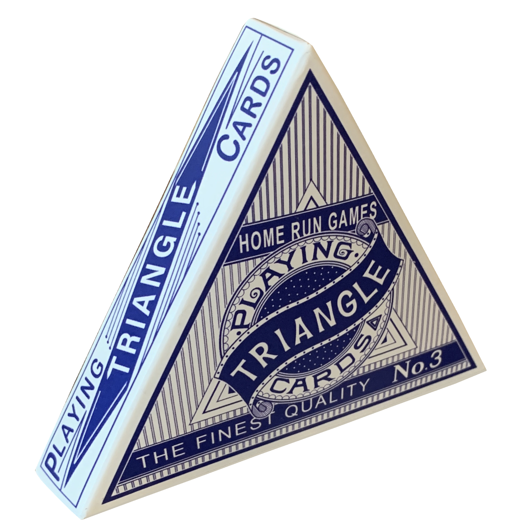 Triangle Playing Cards, Blue