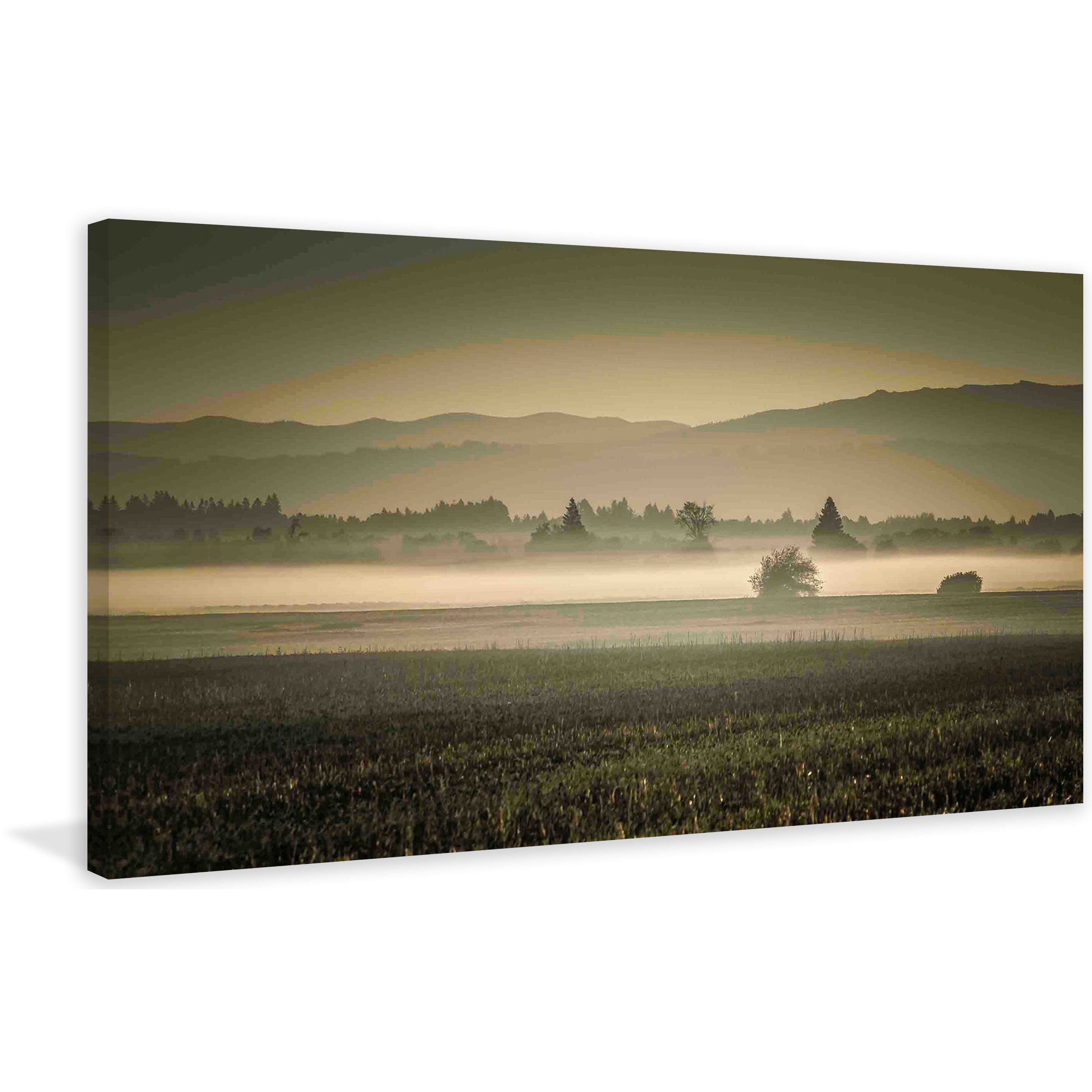 MARMONT HILL  - Dawn's Early Light Painting Print on Canvas - Multi-Color 24 x 12